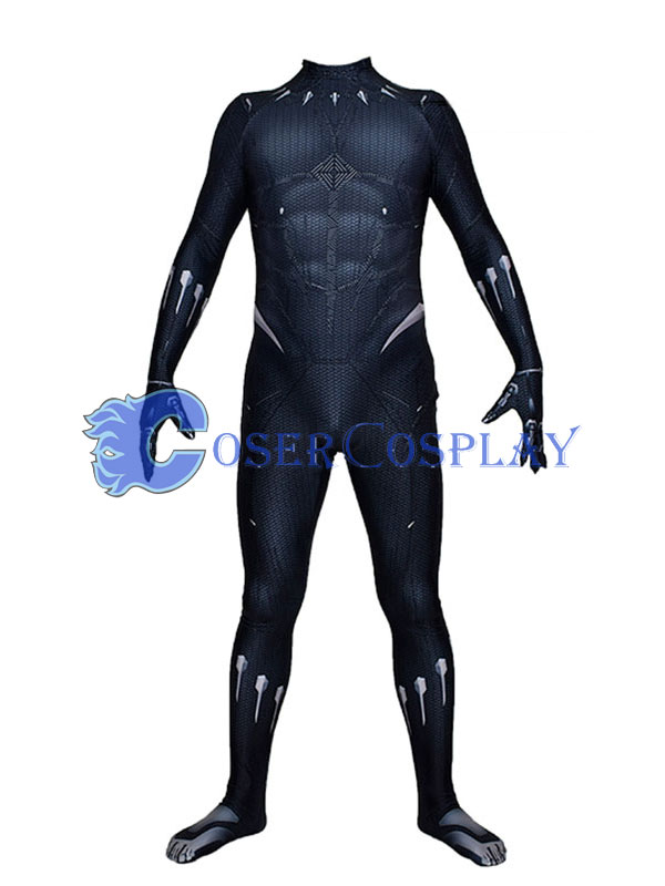Black Panther Cosplay Costume For Men